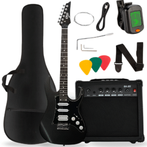 V-TONE EGA 39 MBK gitara elektryczna 4/4 stratocaster