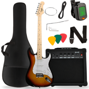 V-TONE EGA 39 SB gitara elektryczna 4/4 stratocaster
