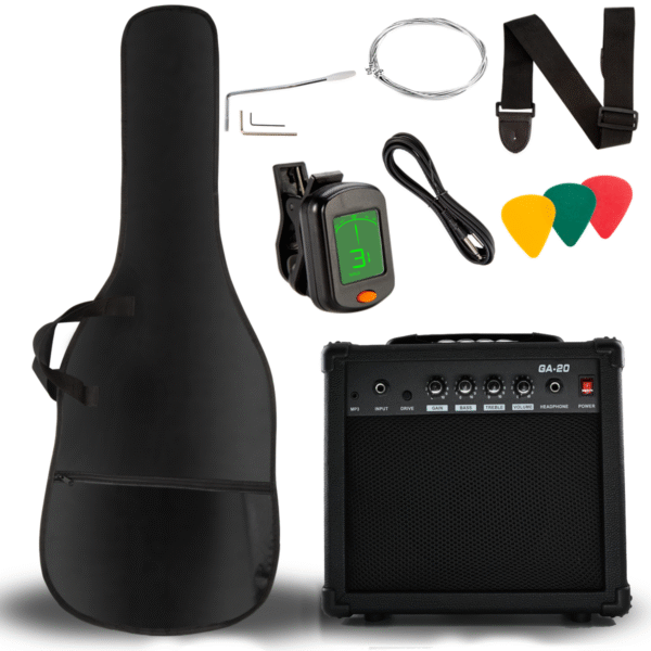 V-TONE EG 39 BK gitara elektryczna 4/4 stratocaster - obrazek 3