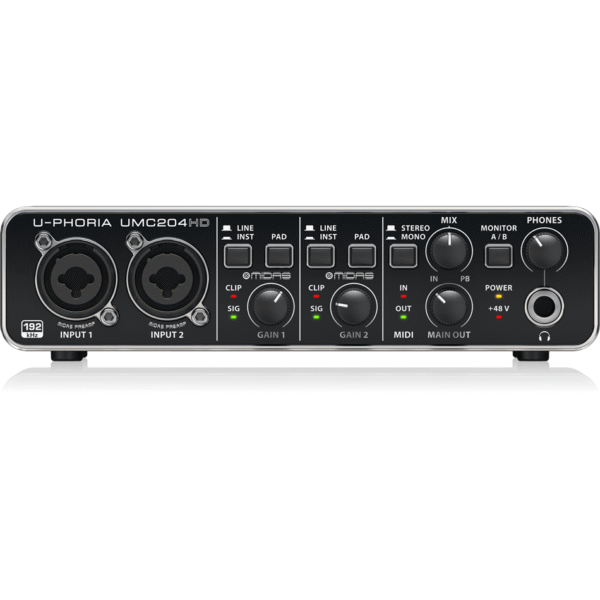 Behringer UMC204HD Interfejs audio USB