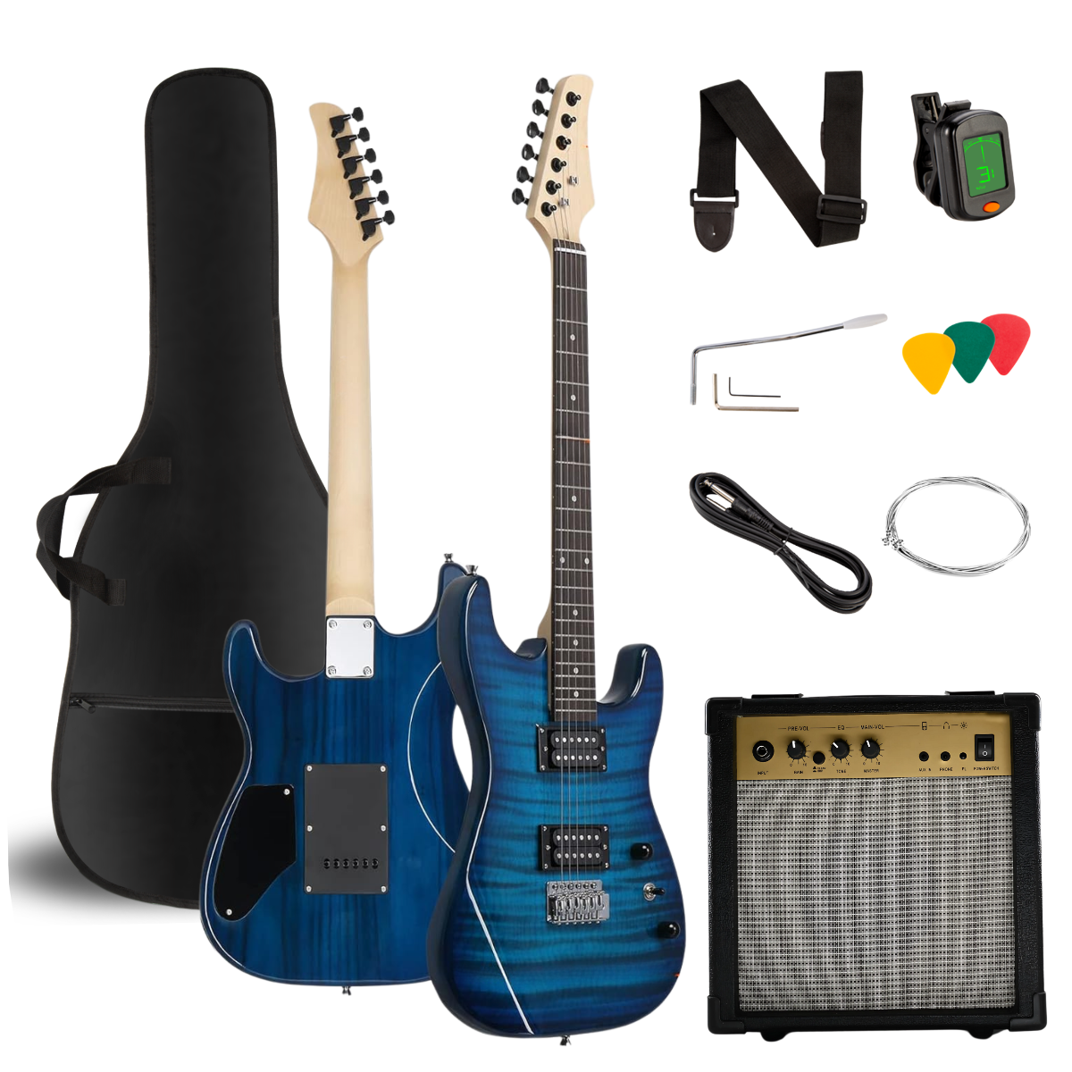 V-TONE EGW 39 BL gitara elektryczna 4/4 stratocaster