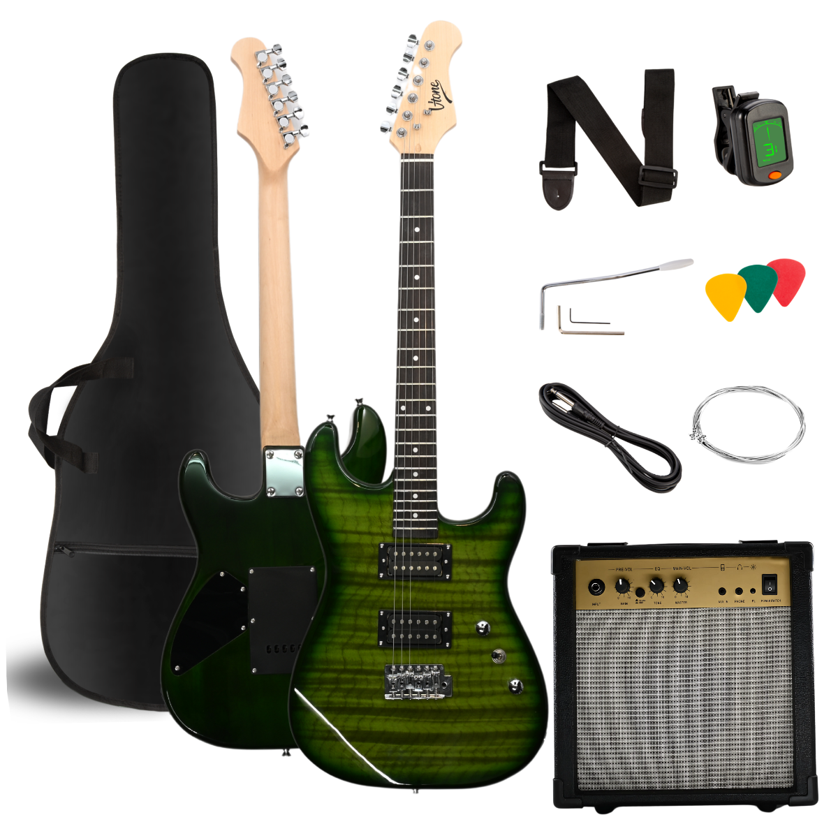 V-TONE EGW 39 GR gitara elektryczna 4/4 stratocaster