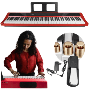 V-TONE BL-190 pianino cyfrowe przenośne ważona klawiatura