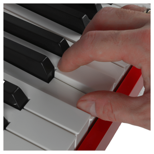 V-TONE BL-190 pianino cyfrowe przenośne ważona klawiatura - obrazek 3
