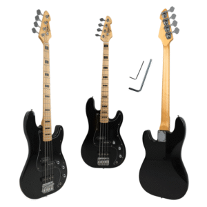 V-TONE PJB46 WH gitara elektryczna basowa 4/4 czarna