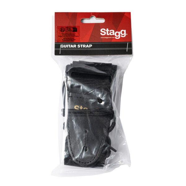 Stagg BJA 006 BK - pasek do gitary, nylonowy - obrazek 7