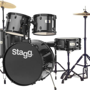 Stagg TIM 122 BK - akustyczny zestaw perkusyjny