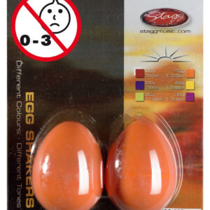 Stagg EGG 2 OR - shakery plastikowe - 40g