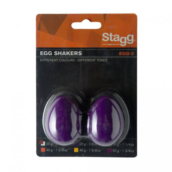 Stagg EGG 2 PP - shakery plastikowe - 25g - obrazek 2