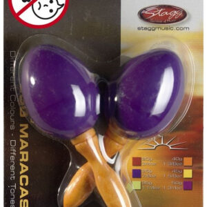 Stagg MA S/PP - marakasy plastikowe purpurowe
