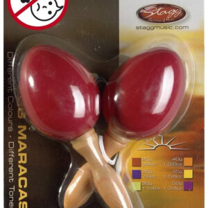 Stagg EGG MA S/RD - marakasy plastikowe czerwone