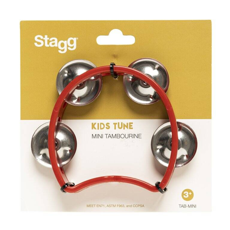 Stagg TAB MINI RD - mini tamburyn plastikowy - obrazek 2
