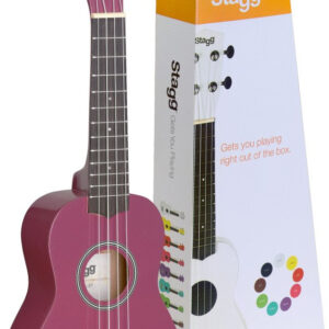 Stagg US-VIOLET - ukulele sopranowe