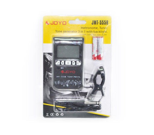 Joyo JMT-555B - 3w1 uniwersalny metro-tuner chromatyczny - obrazek 2