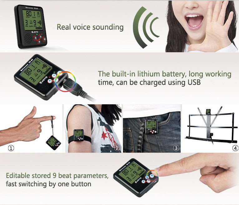Joyo JM-60 - metronom elektroniczny - obrazek 3