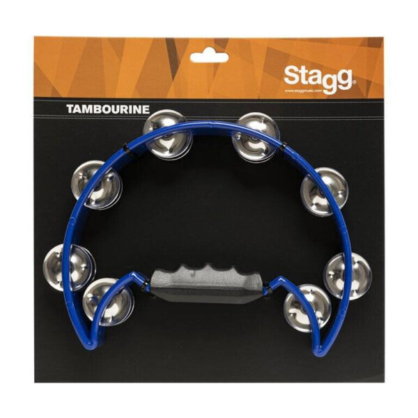 Stagg TAB 2 BL - tamburyn plastikowy z uchwytem - obrazek 2