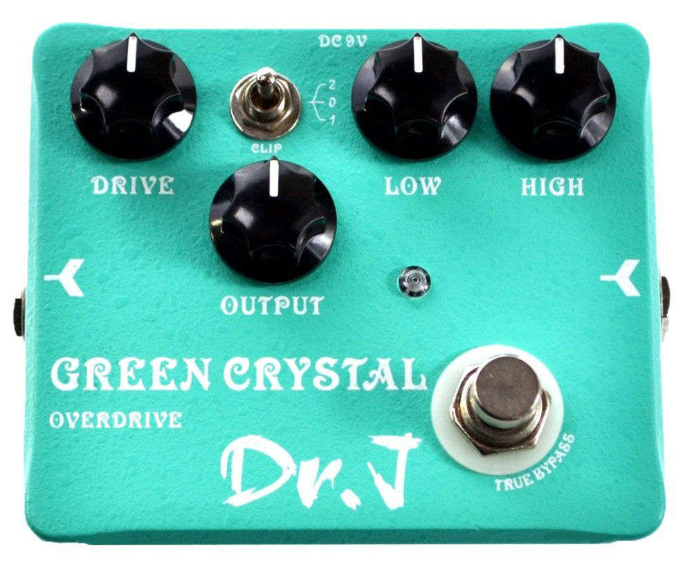 DR.J D50 Green Crystal Overdrive - efekt gitarowy - obrazek 2