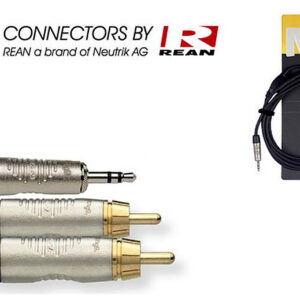 Stagg NYC6/MPS2CM R - kabel instrumentalny 6m