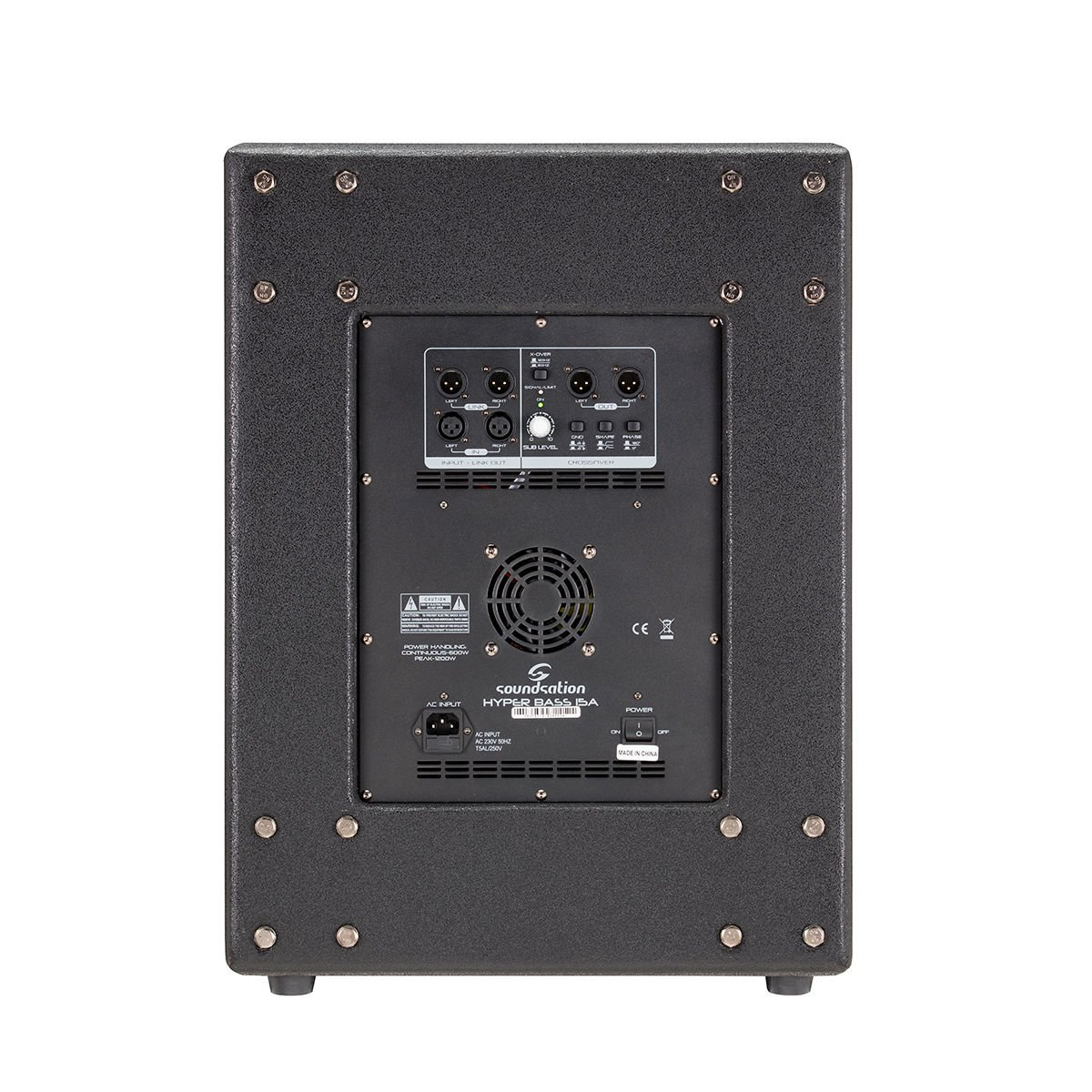 Soundsation HYPER BASS 15A 1200W - subwoofer - obrazek 4