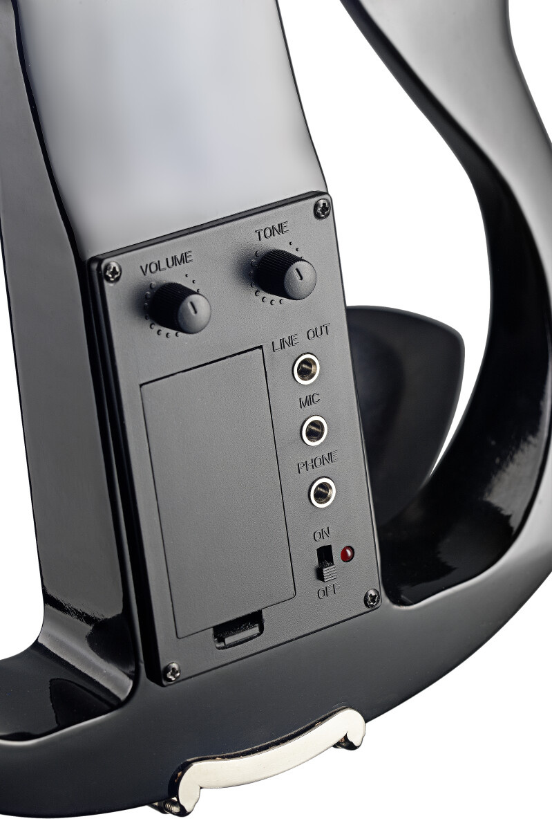 Stagg EVN X 4/4 MBK - skrzypce elektryczne 4/4 - obrazek 3