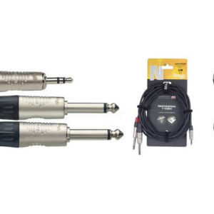 Stagg NYC1/MPS2PR  - kabel instrumentalny 1m