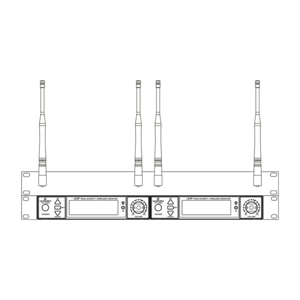 Soundsation WF-RACK KIT2 - zestaw montażowy do systemów bezprzewodowych - obrazek 2