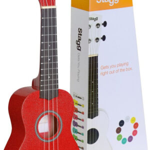 Stagg US-RED - ukulele sopranowe