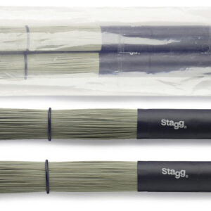 Stagg SBRU35-RS - miotełki perkusyjne