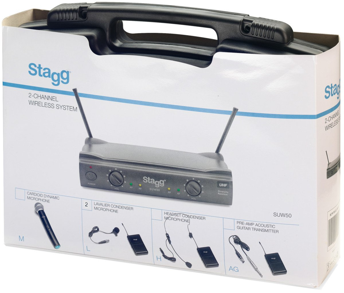 Stagg SUW 50 LL FH EU - bezprzewodowy system UHF - obrazek 3