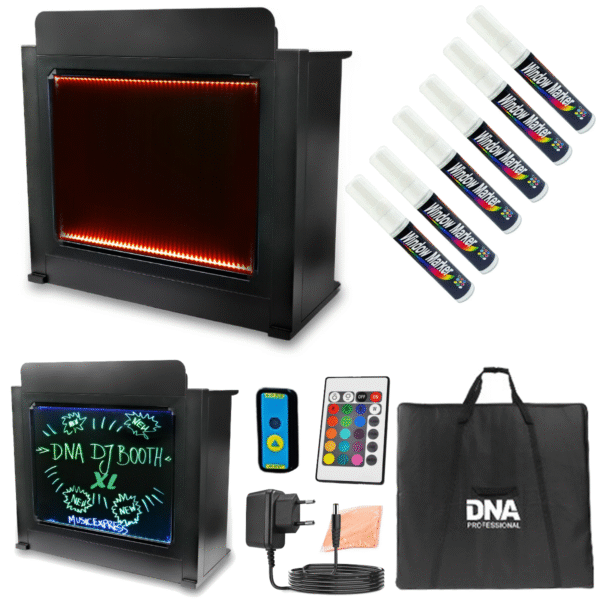 DNA DJ BOOTH XL BK stół stanowisko DJ podświetlana tablica LED RGB - obrazek 2