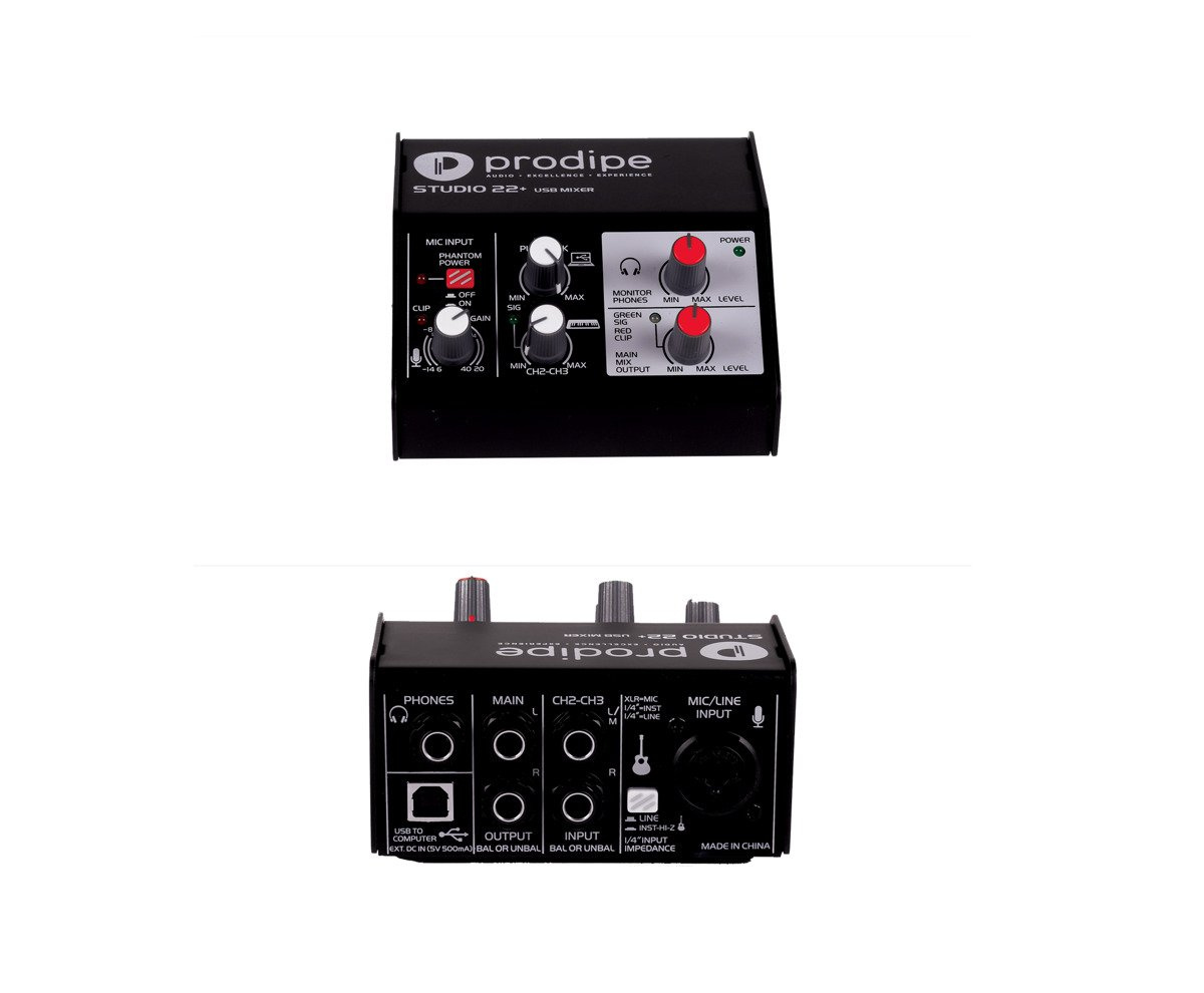 Prodipe Studio 22+ - interfejs audio - obrazek 8