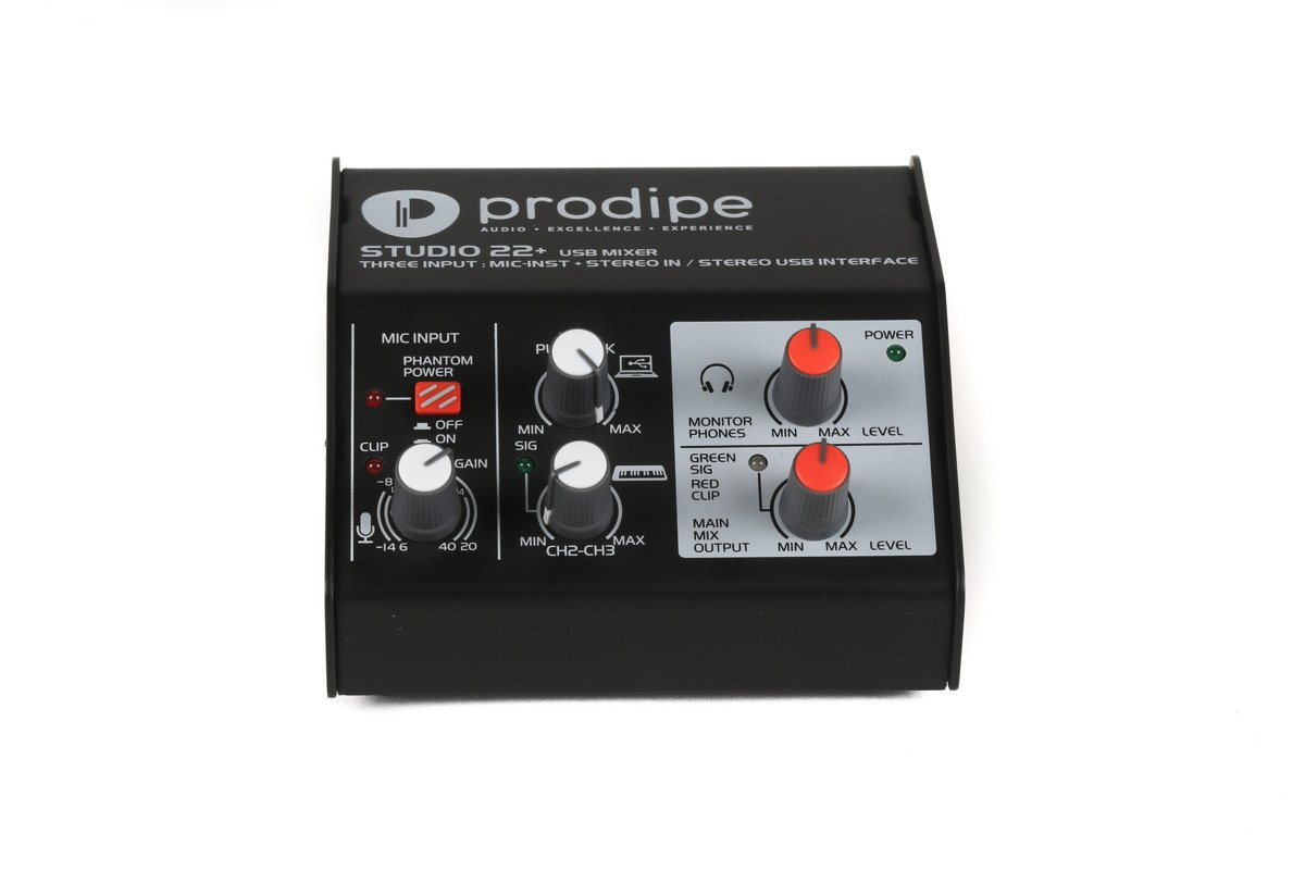 Prodipe Studio 22+ - interfejs audio - obrazek 4