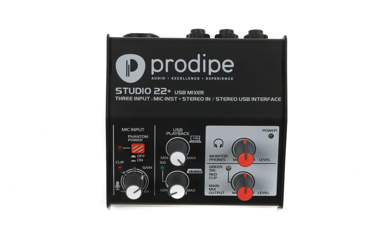 Prodipe Studio 22+ - interfejs audio - obrazek 5