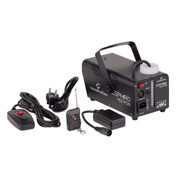 Soundsation Zephiro 400 FOG - wytwornica dymu, dwa piloty - obrazek 2