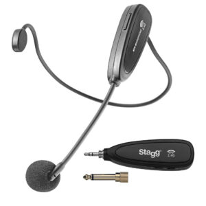 Stagg SUW 12H-BK - nagłowny system bezprzewodowy