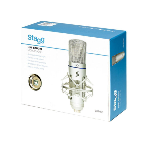 Stagg SUSM50 -  mikrofon studyjny USB - obrazek 3