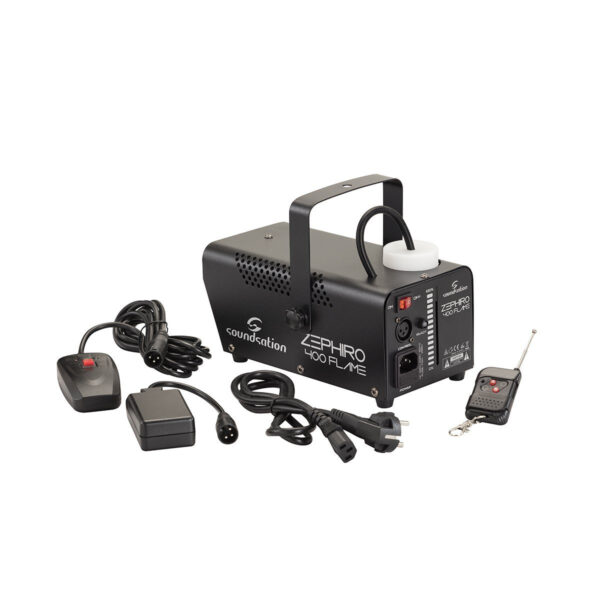 Soundsation Zephiro 400 FLAME - wytwornica dymu, dwa piloty - obrazek 3