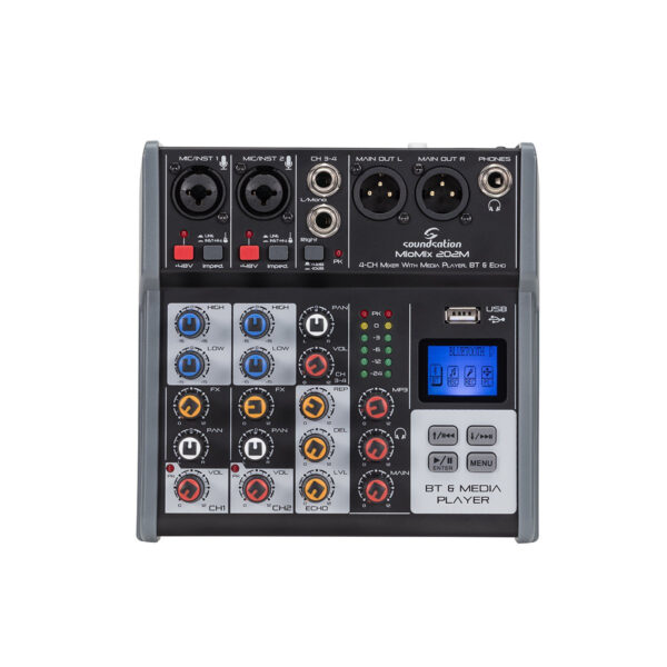 Soundsation MIOMIX-202M - mikser analogowy - obrazek 2