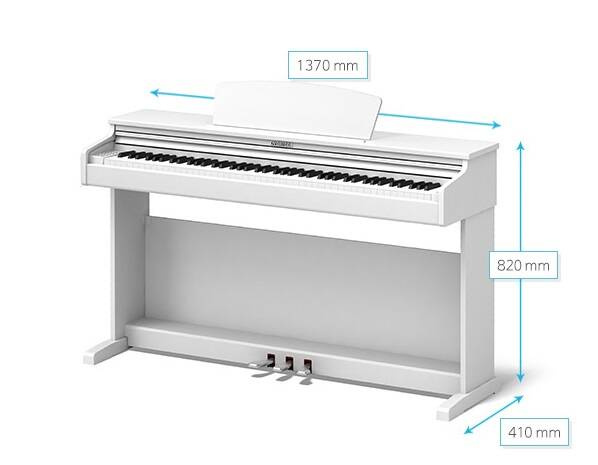 Dynatone SLP-210 WH - pianino cyfrowe - obrazek 3