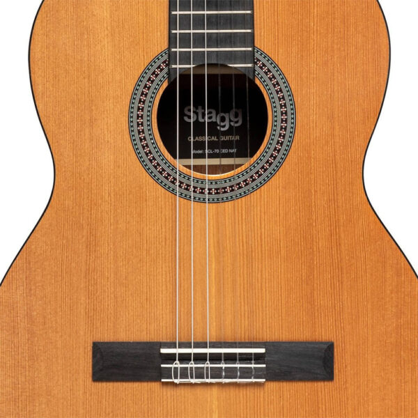 Stagg SCL70 CED-NAT - gitara klasyczna - obrazek 4