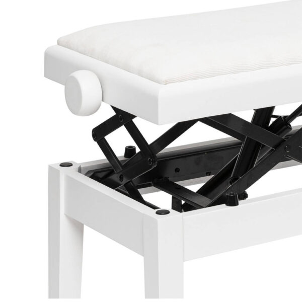 Stagg PBH 390 WHM VWH - hydrauliczna ława do pianina - obrazek 3