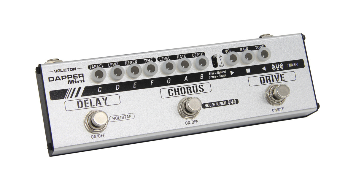 Valeton Dapper Mini - multiefekt gitarowy - obrazek 3
