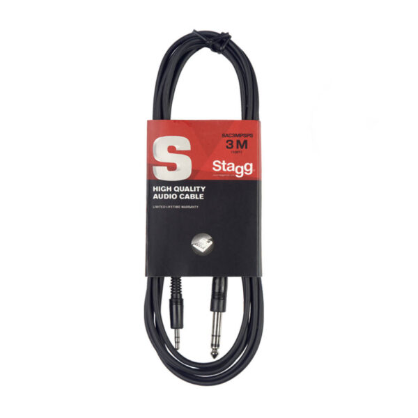 Stagg SAC3MPSBPS - kabel połączeniowy 3m - obrazek 2