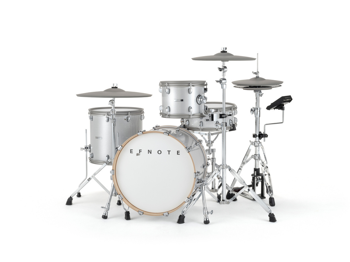 EFNOTE 7 Standard White Sparkle - perkusja elektroniczna - obrazek 3