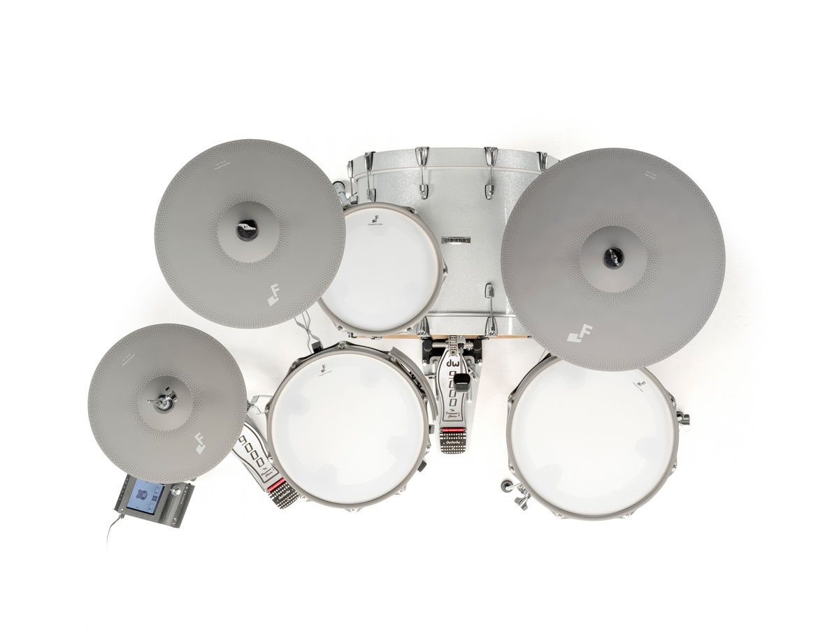 EFNOTE 7 Standard White Sparkle - perkusja elektroniczna - obrazek 8