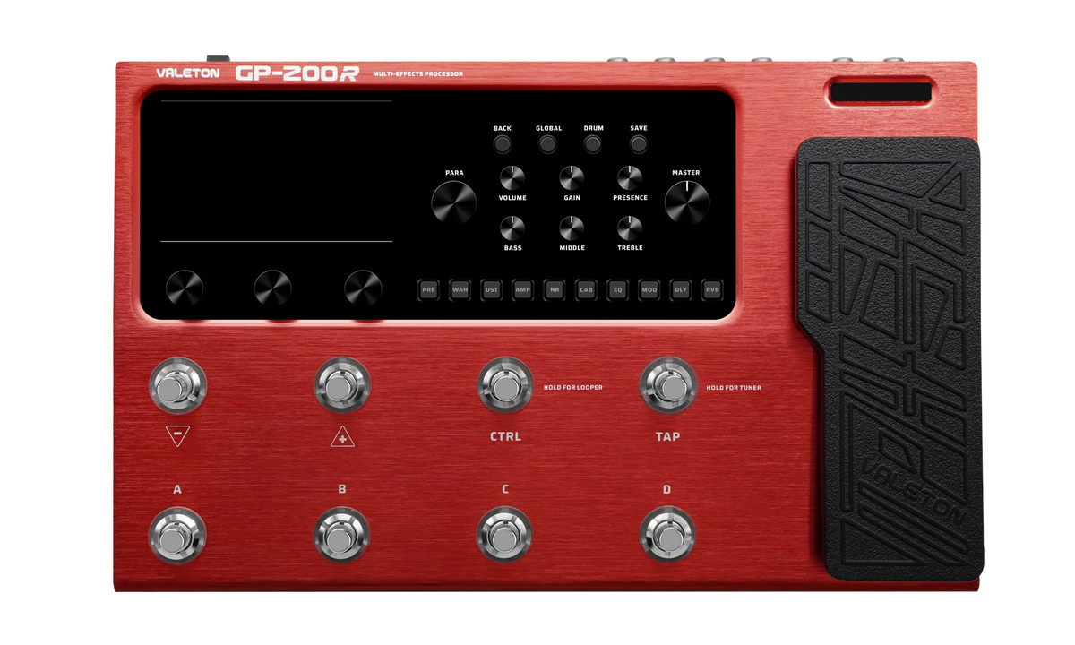 Valeton GP-200R - multiefekt gitarowy - obrazek 2