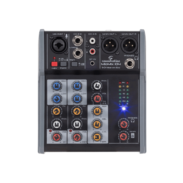 Soundsation MIOMIX 104 - mikser analogowy - obrazek 3
