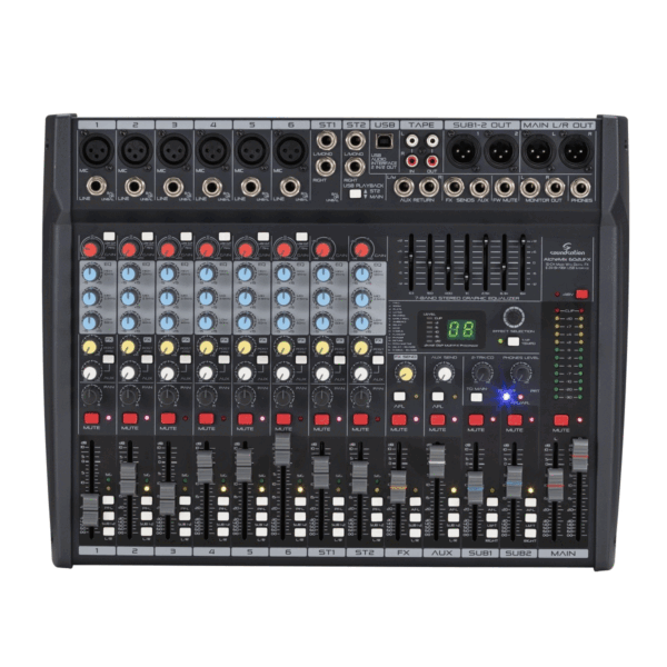 Soundsation ALCHEMIX 602UFX - mikser analogowy z interfejsem USB - obrazek 2