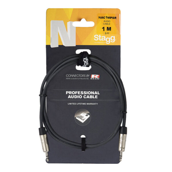 Stagg NAC1MPSR - kabel połączeniowy 1m - obrazek 2
