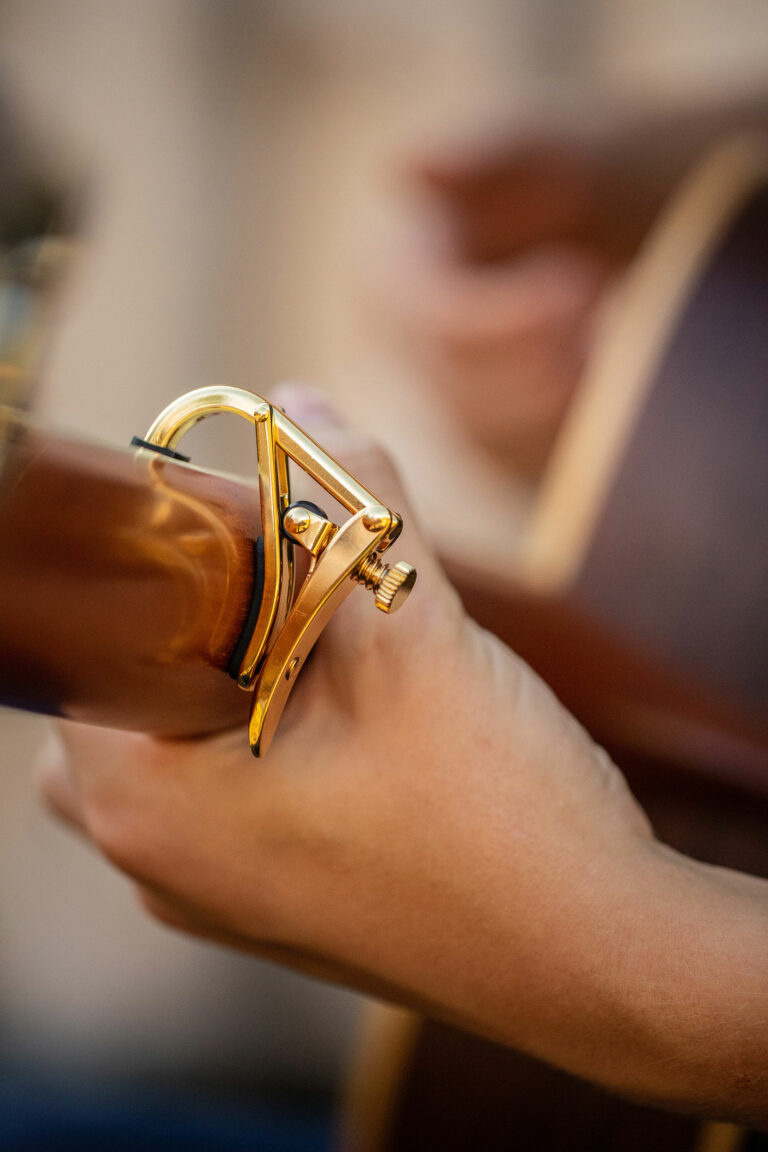 Shubb C1G Royale - Kapodaster do gitary akustycznej | elektrycznej - Rose Gold - obrazek 3